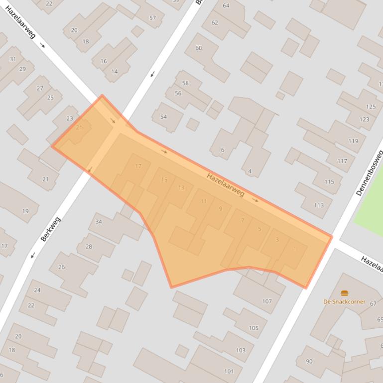 Kaart van postcodegebied 7556DM.