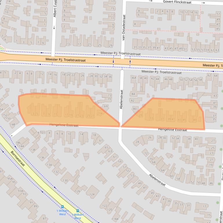 Kaart van postcodegebied 7556EA.