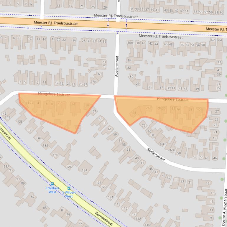 Kaart van postcodegebied 7556EC.