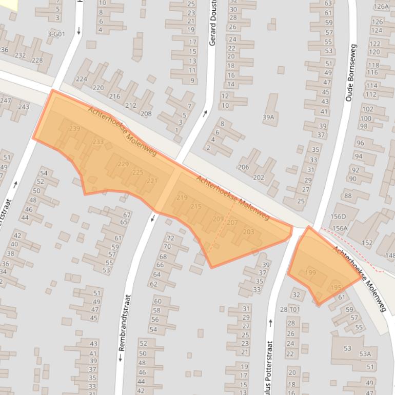 Kaart van postcodegebied 7556GK.