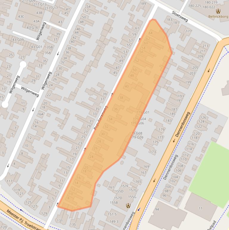 Kaart van postcodegebied 7556HC.