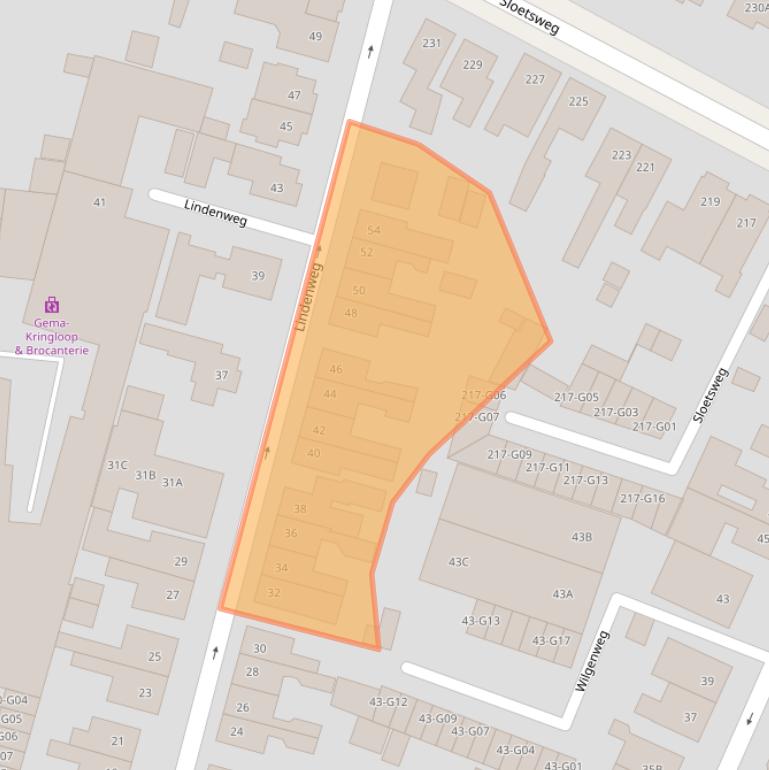 Kaart van postcodegebied 7556HK.