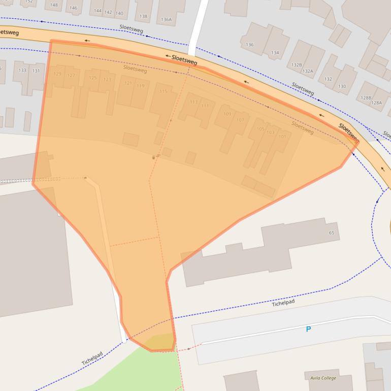 Kaart van postcodegebied 7556HL.