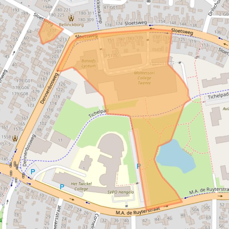 Kaart van postcodegebied 7556HM.