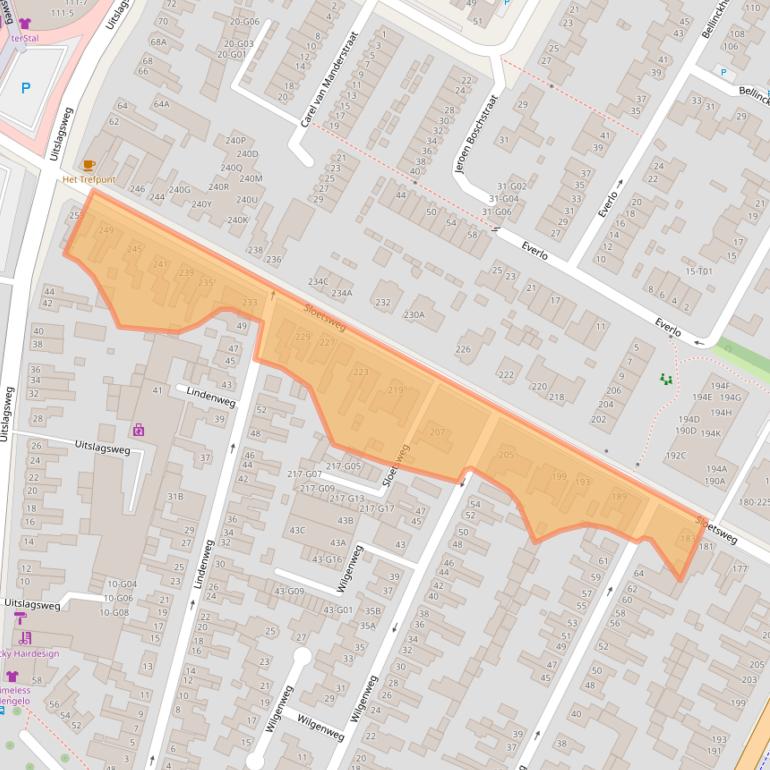 Kaart van postcodegebied 7556HN.