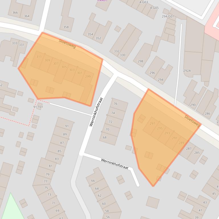 Kaart van postcodegebied 7556HR.