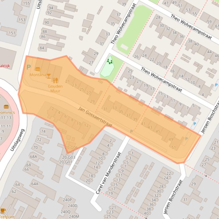 Kaart van postcodegebied 7556JC.