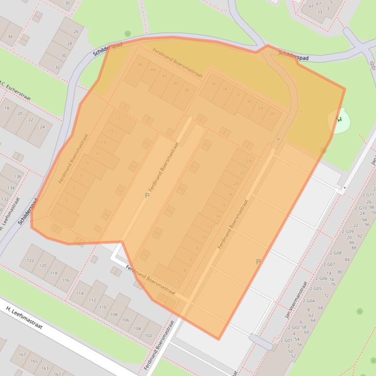 Kaart van postcodegebied 7556JK.