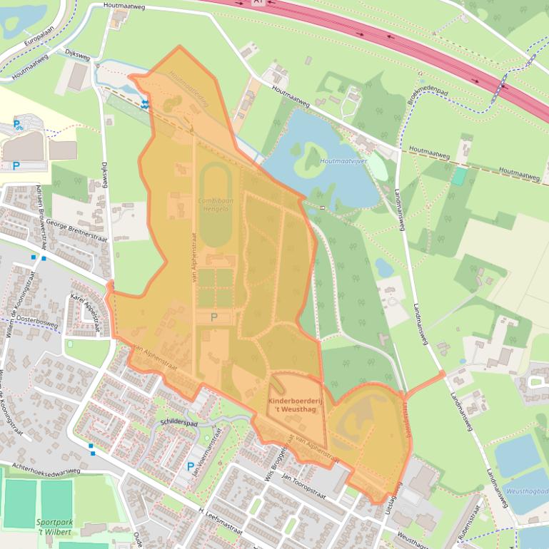 Kaart van postcodegebied 7556JT.