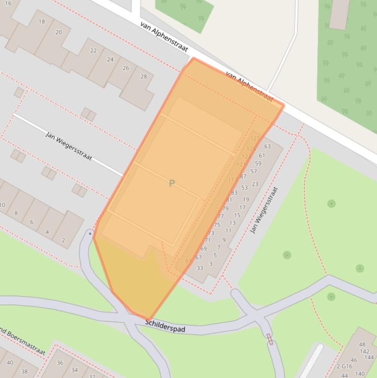 Kaart van postcodegebied 7556JZ.