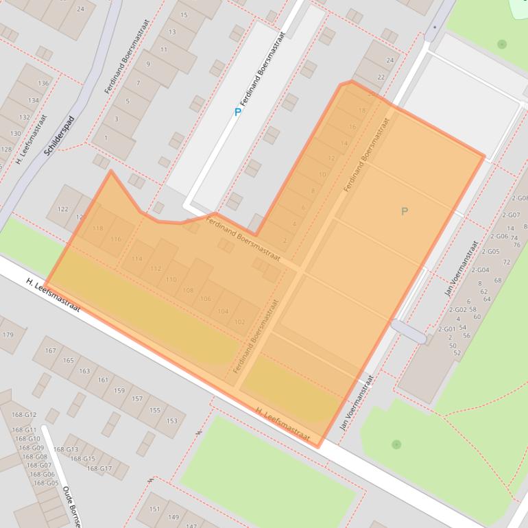 Kaart van postcodegebied 7556KR.