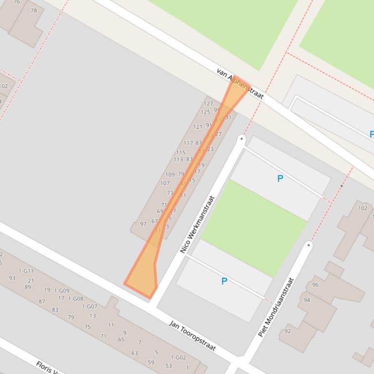 Kaart van postcodegebied 7556LJ.