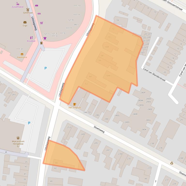 Kaart van postcodegebied 7556LS.