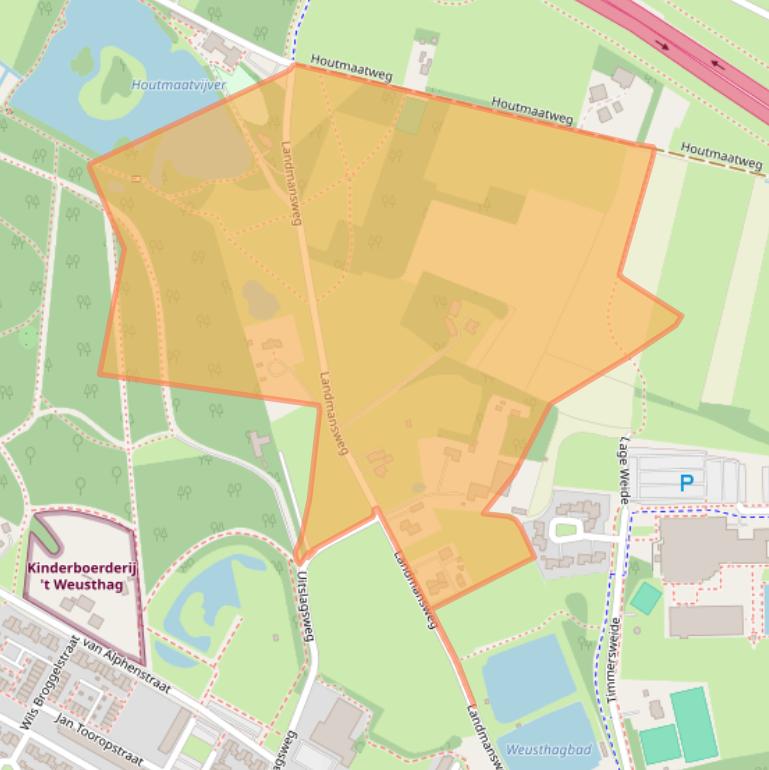 Kaart van postcodegebied 7556LV.