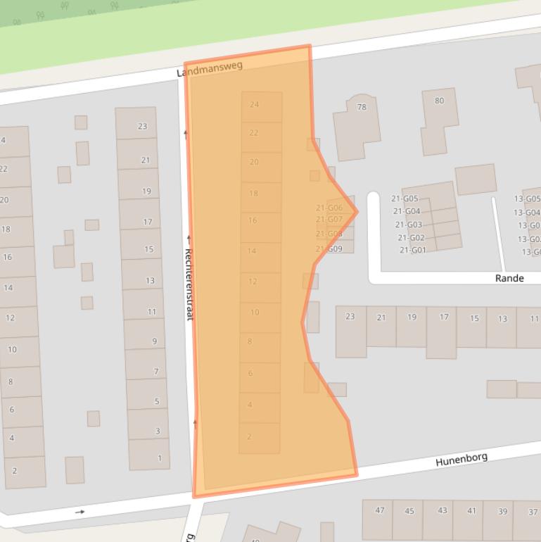 Kaart van postcodegebied 7556MK.