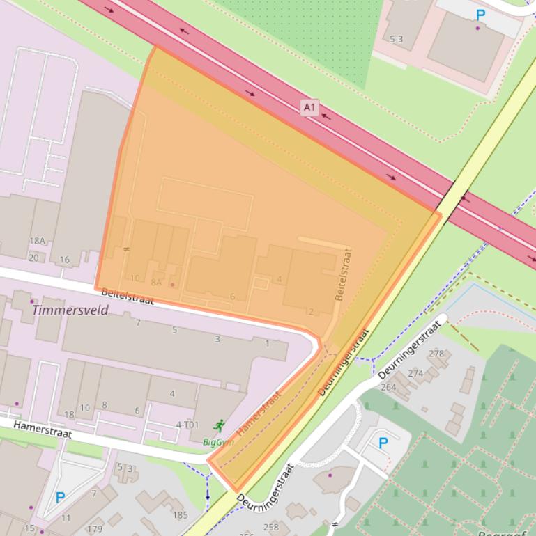Kaart van postcodegebied 7556NB.