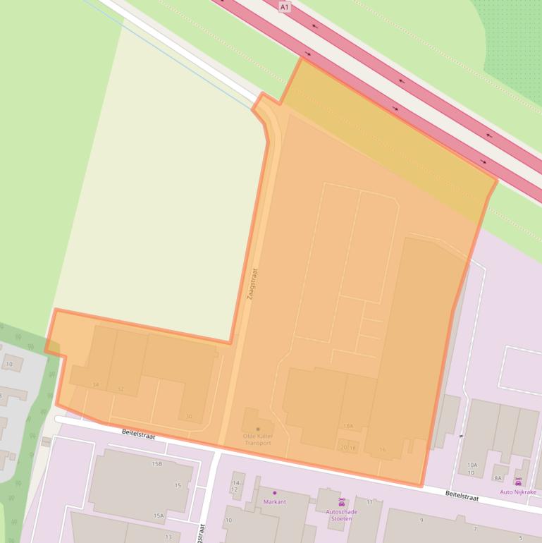 Kaart van postcodegebied 7556NC.