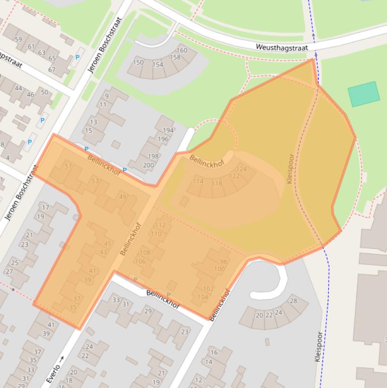 Kaart van postcodegebied 7556NM.