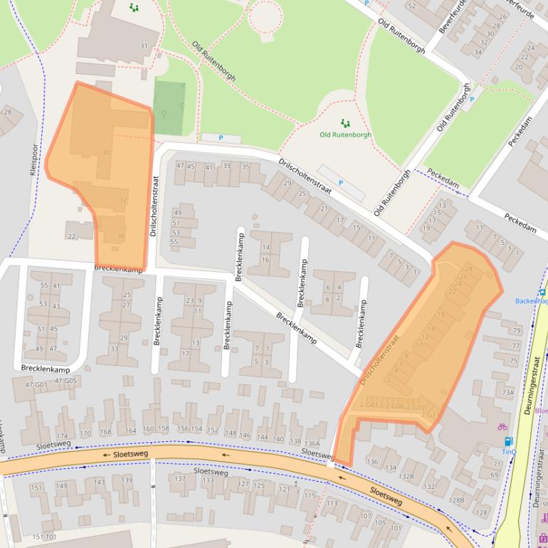 Kaart van postcodegebied 7556NP.