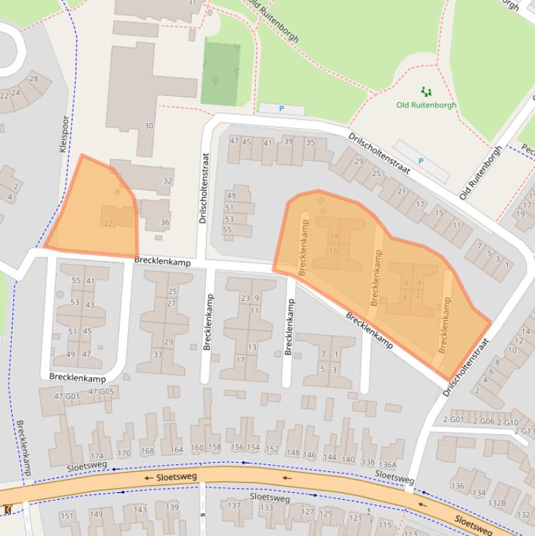 Kaart van postcodegebied 7556NT.