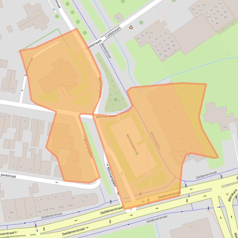 Kaart van postcodegebied 7556SC.