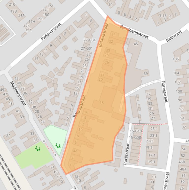 Kaart van postcodegebied 7556SL.