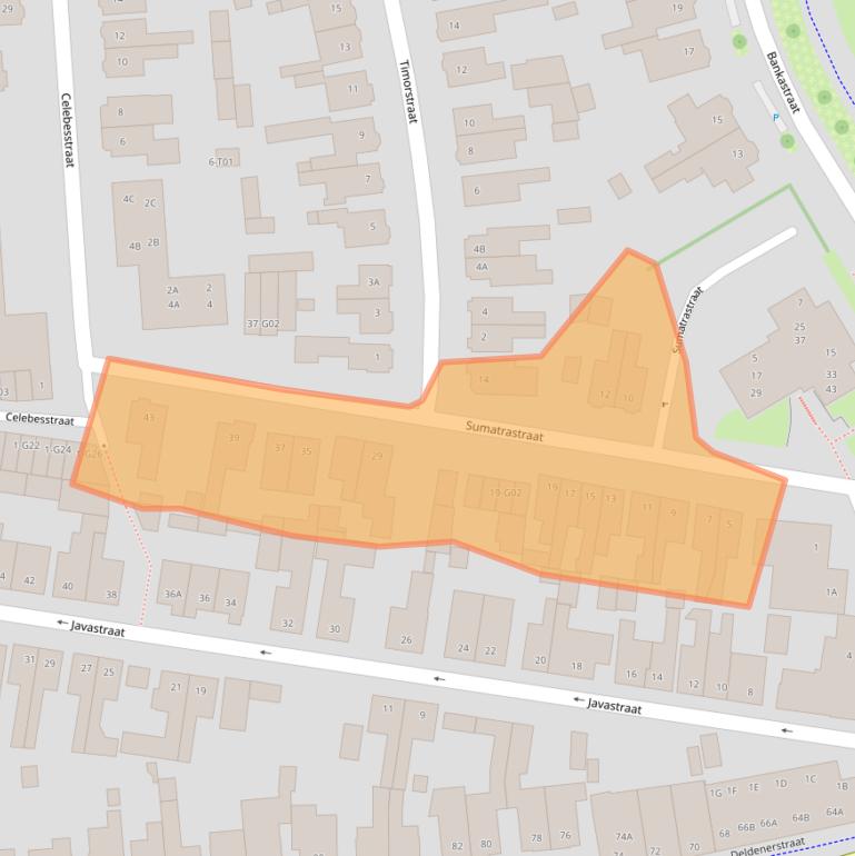 Kaart van postcodegebied 7556SX.