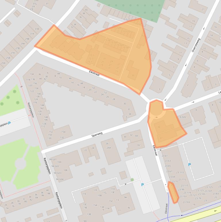 Kaart van postcodegebied 7556TV.