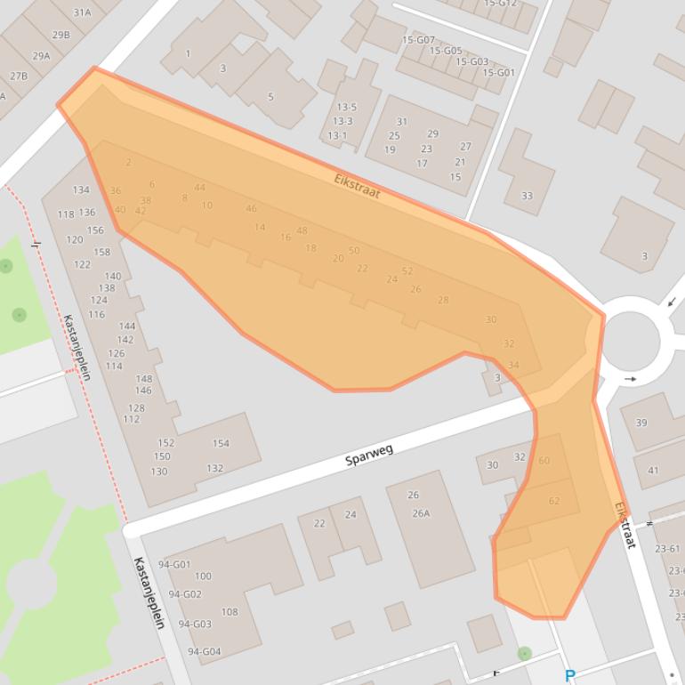 Kaart van postcodegebied 7556TW.