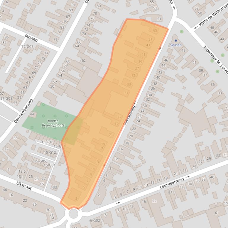 Kaart van postcodegebied 7556TX.