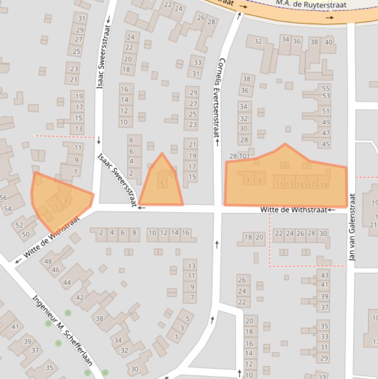 Kaart van postcodegebied 7556VE.