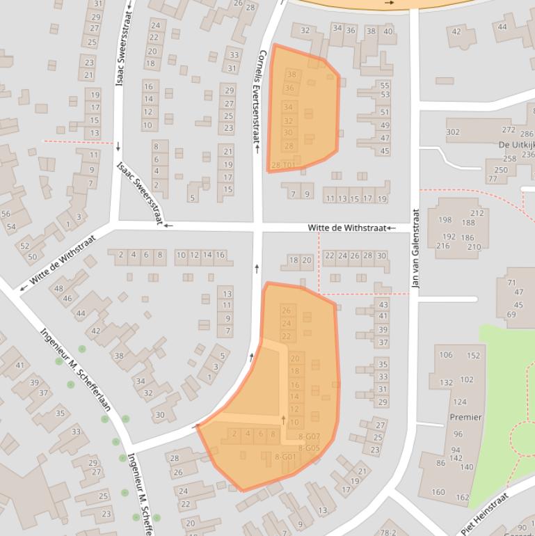 Kaart van postcodegebied 7556VJ.