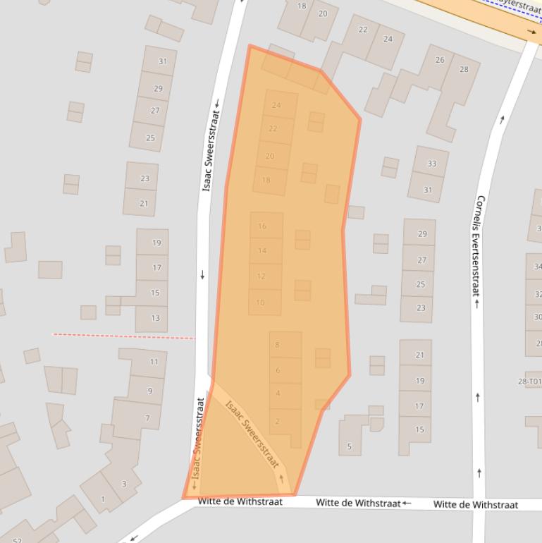 Kaart van postcodegebied 7556VL.