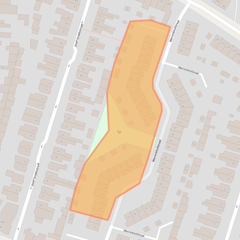 Kaart van postcodegebied 7556VR.
