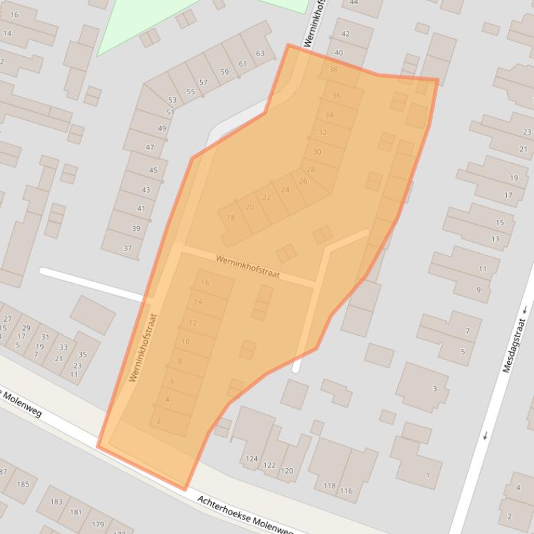 Kaart van postcodegebied 7556VS.