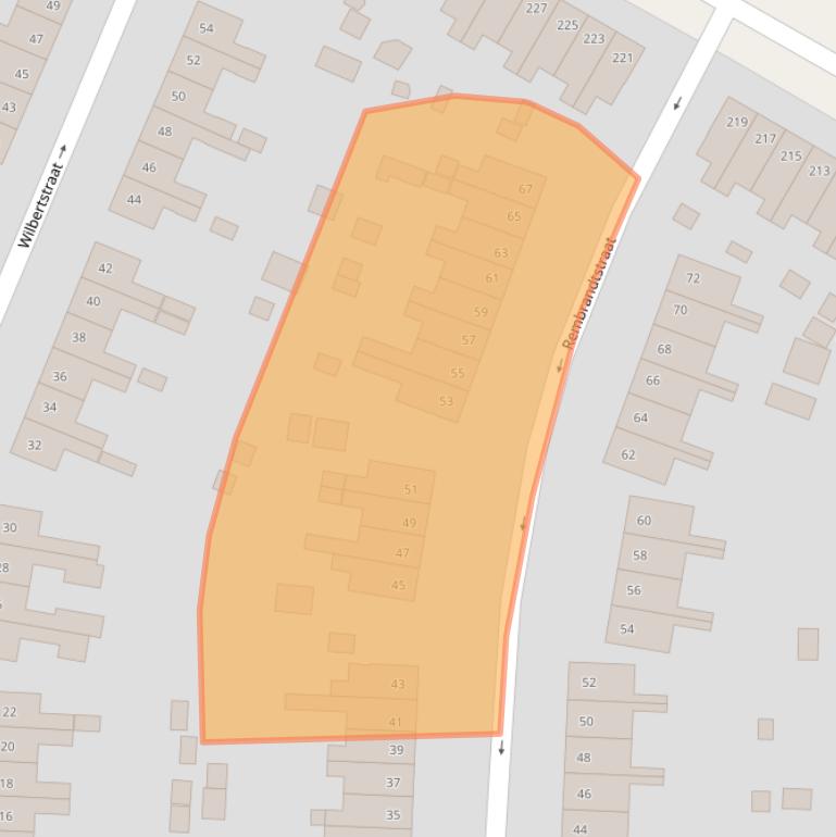 Kaart van postcodegebied 7556WC.
