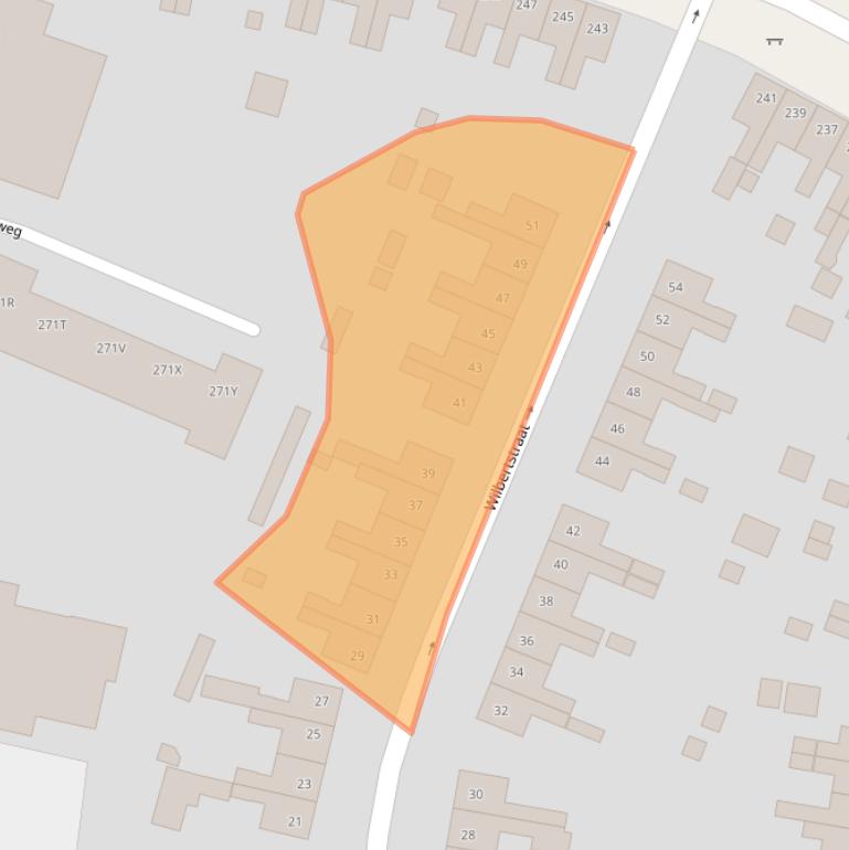 Kaart van postcodegebied 7556WJ.