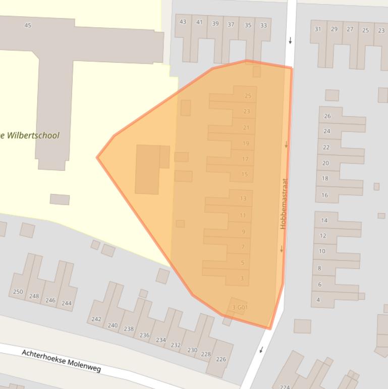 Kaart van postcodegebied 7556WN.