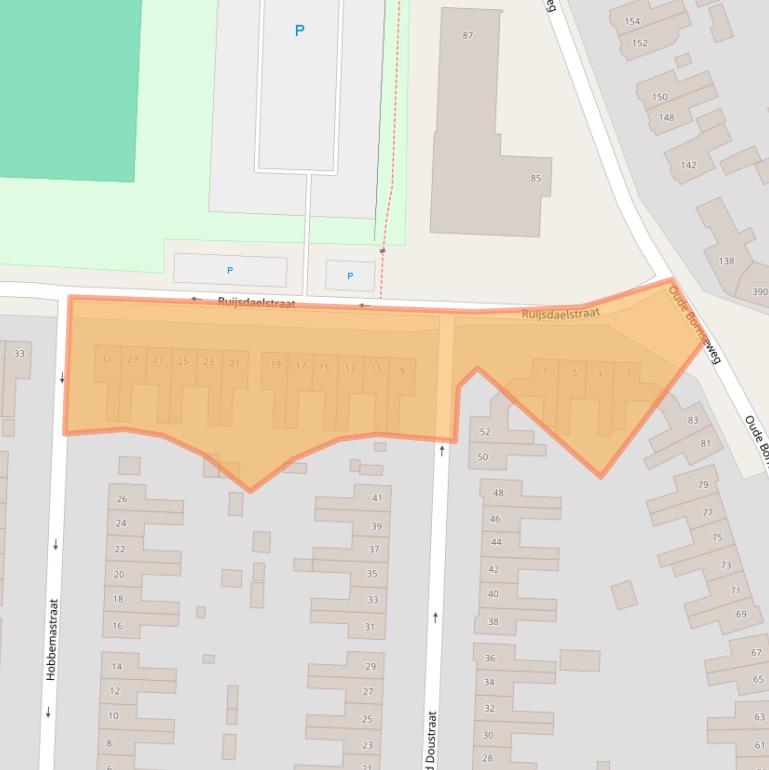 Kaart van postcodegebied 7556WR.