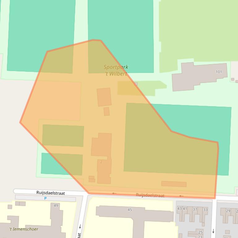 Kaart van postcodegebied 7556WT.