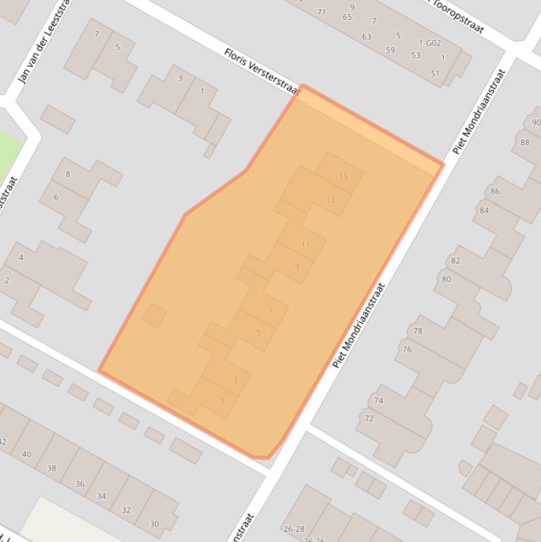 Kaart van postcodegebied 7556XP.