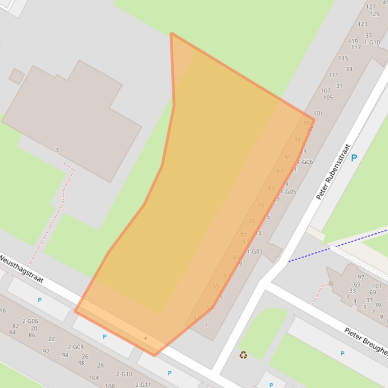 Kaart van postcodegebied 7556ZG.