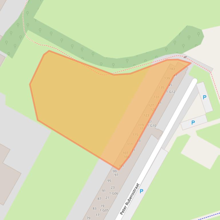 Kaart van postcodegebied 7556ZH.