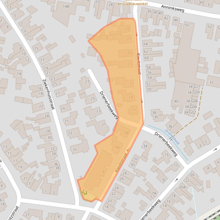 Kaart van postcodegebied 7557AP.