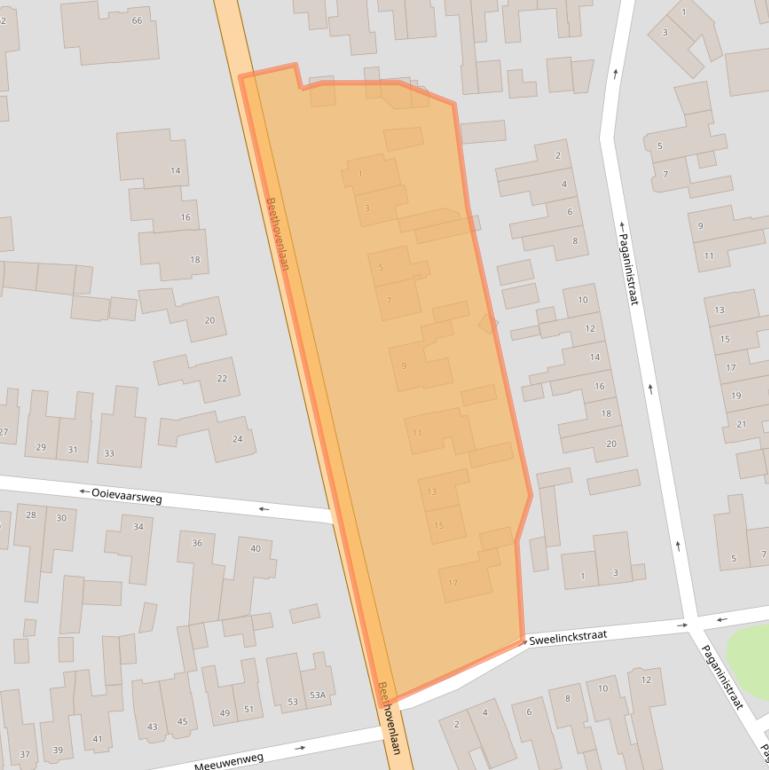 Kaart van postcodegebied 7557BC.