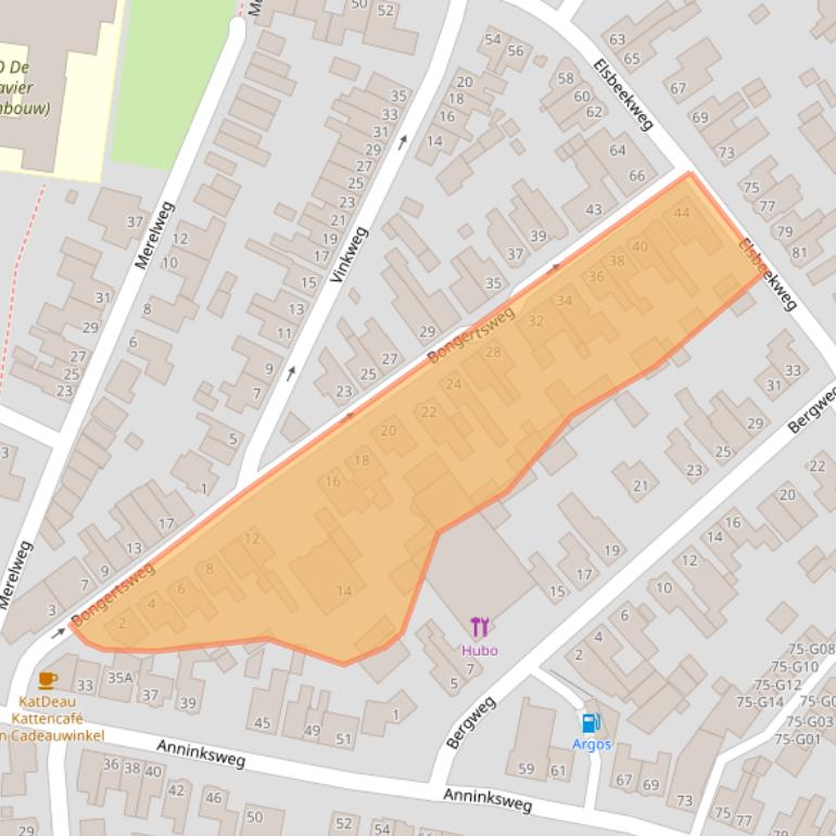 Kaart van postcodegebied 7557BP.