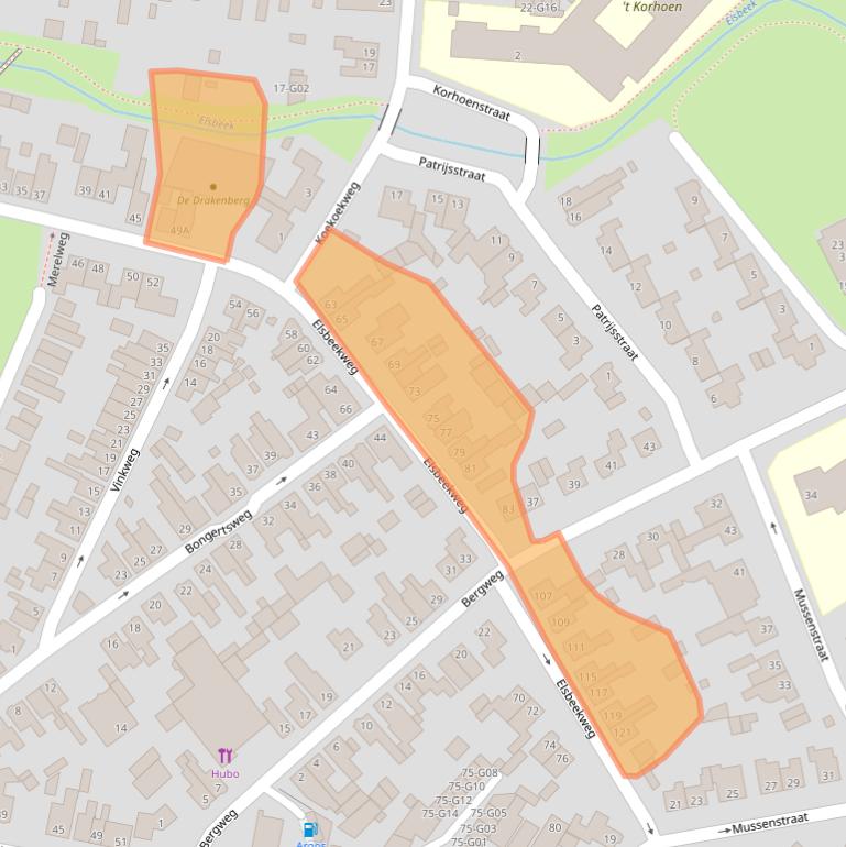 Kaart van postcodegebied 7557CB.