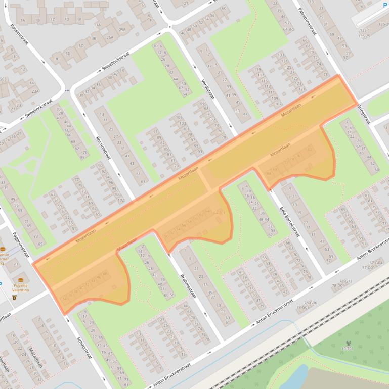 Kaart van postcodegebied 7557DR.