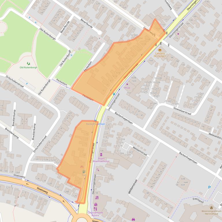 Kaart van postcodegebied 7557HC.