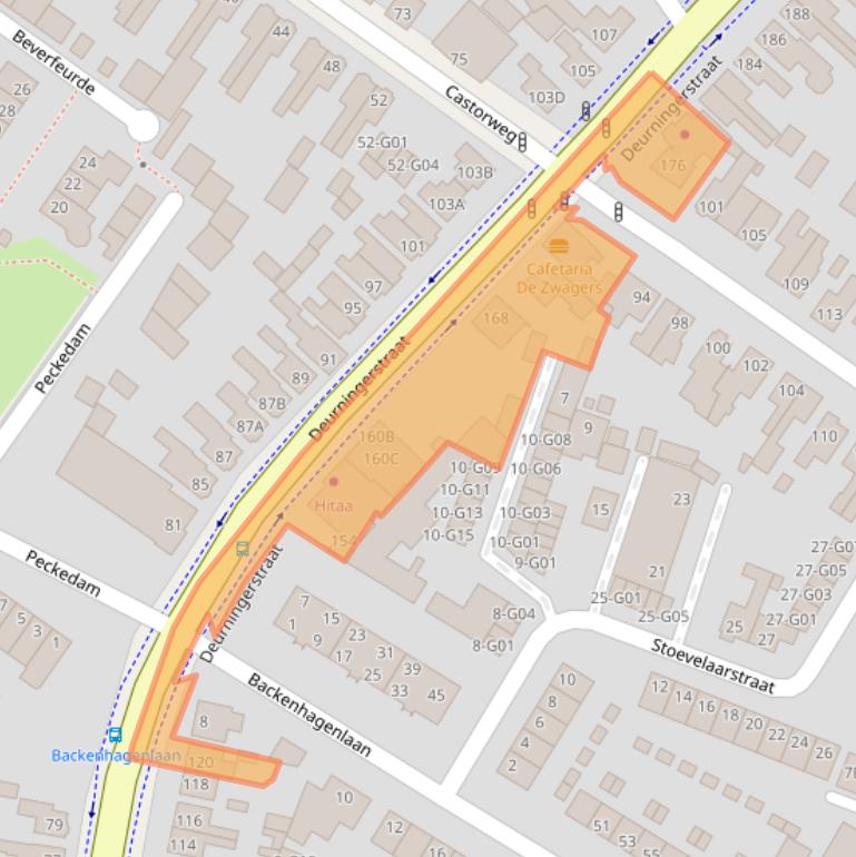 Kaart van postcodegebied 7557HK.